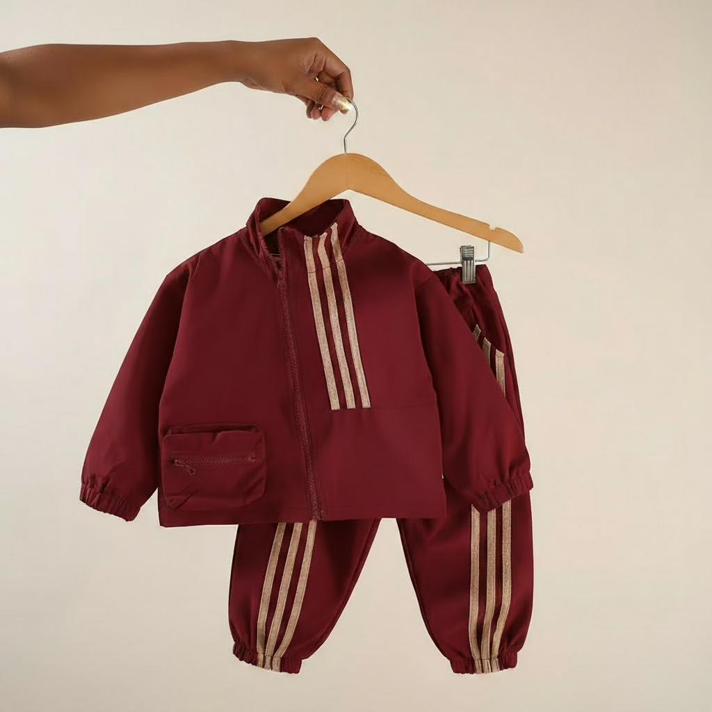 The Mini Hustler Windbreaker Set