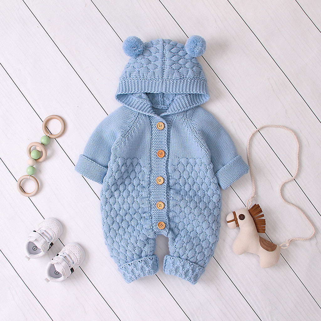 Knit Teddy Jumpsuit