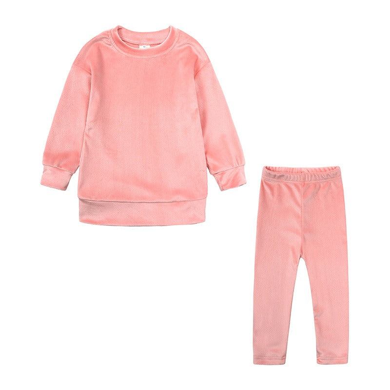 Plush Vibe Velvet Lounge Set