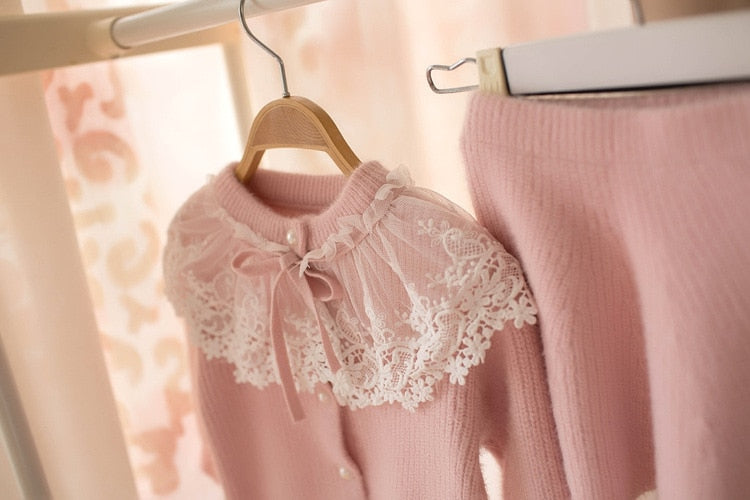 Ice Princess Knit Skirt Set