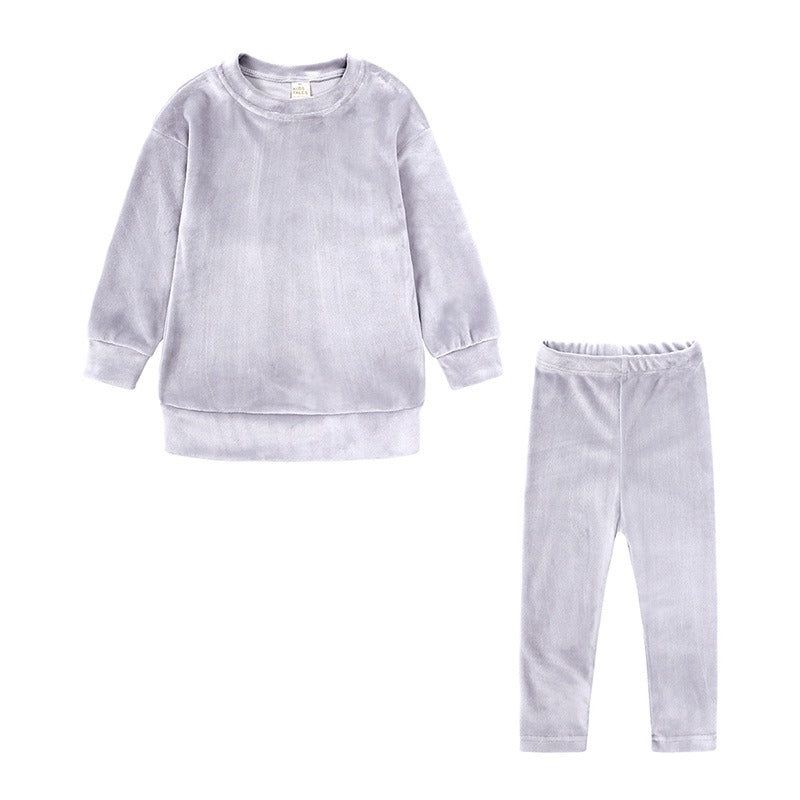 Plush Vibe Velvet Lounge Set