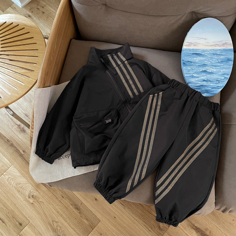 The Mini Hustler Windbreaker Set