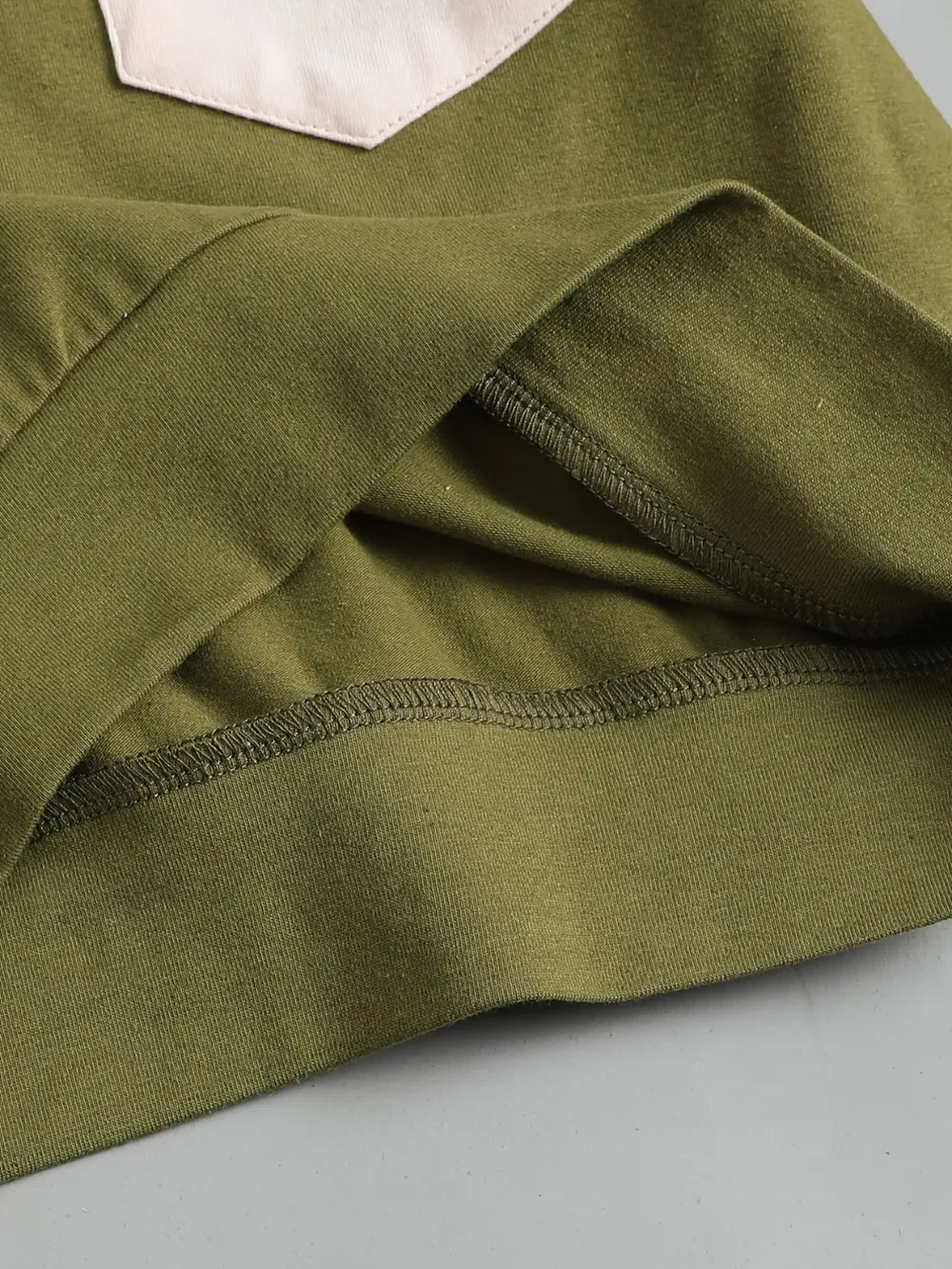Moss Color Block Jogger Set