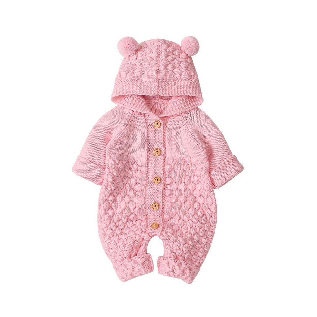 Knit Teddy Jumpsuit