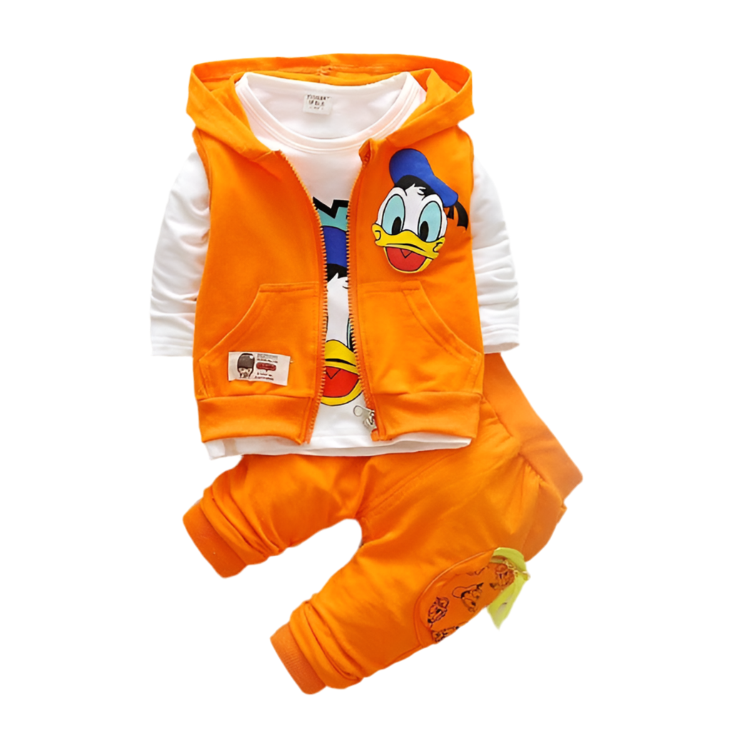 Cool Quack 3-Piece Streetwear Set