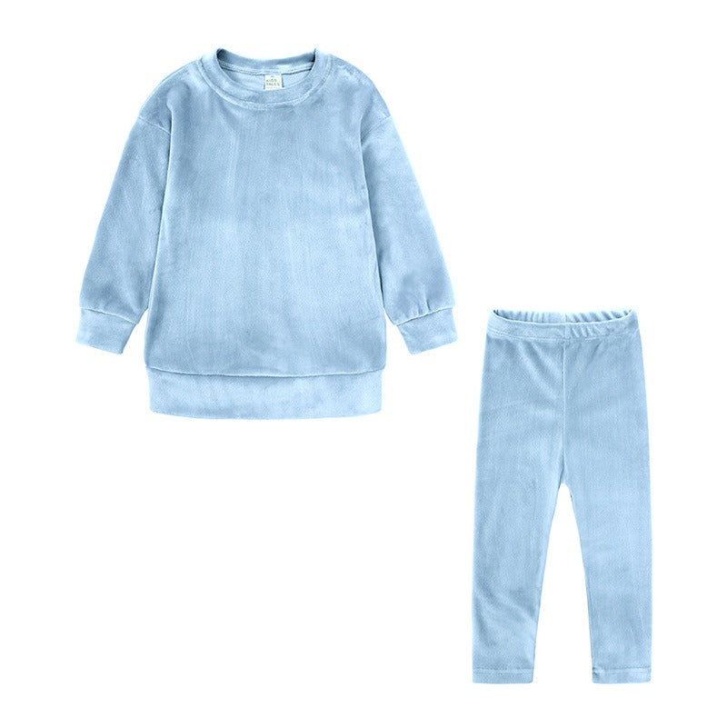 Plush Vibe Velvet Lounge Set