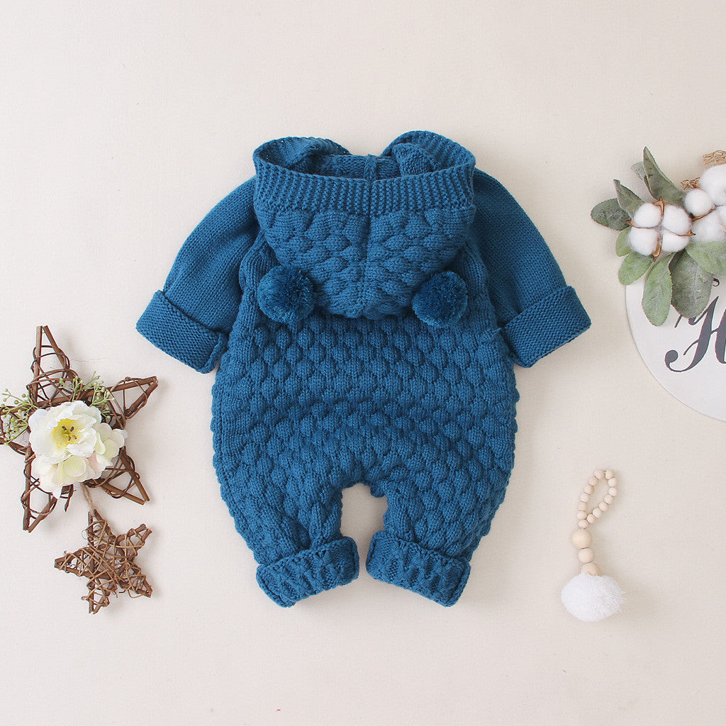 Knit Teddy Jumpsuit