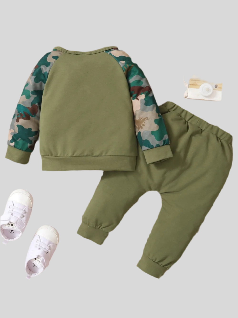 Wild Boy Camo Jogger Set