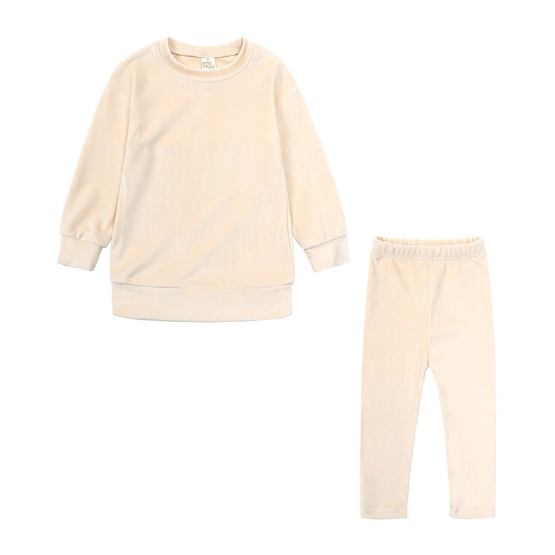 Plush Vibe Velvet Lounge Set