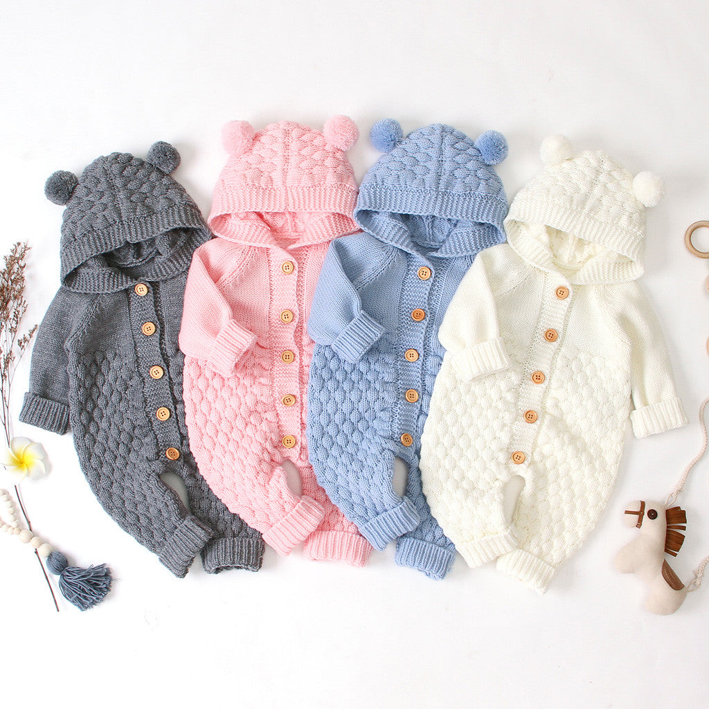 Knit Teddy Jumpsuit