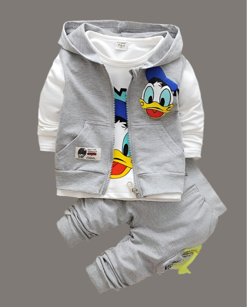 Cool Quack 3-Piece Streetwear Set