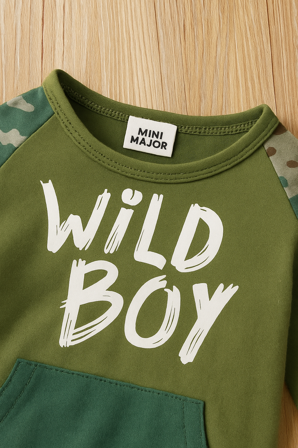 Wild Boy Camo Jogger Set