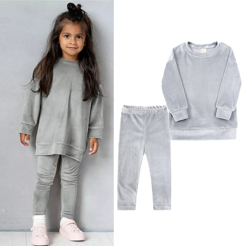 Plush Vibe Velvet Lounge Set