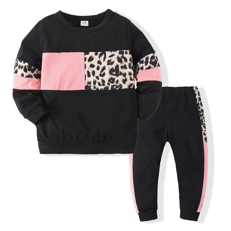 Leopard Luxe Colorblock Set