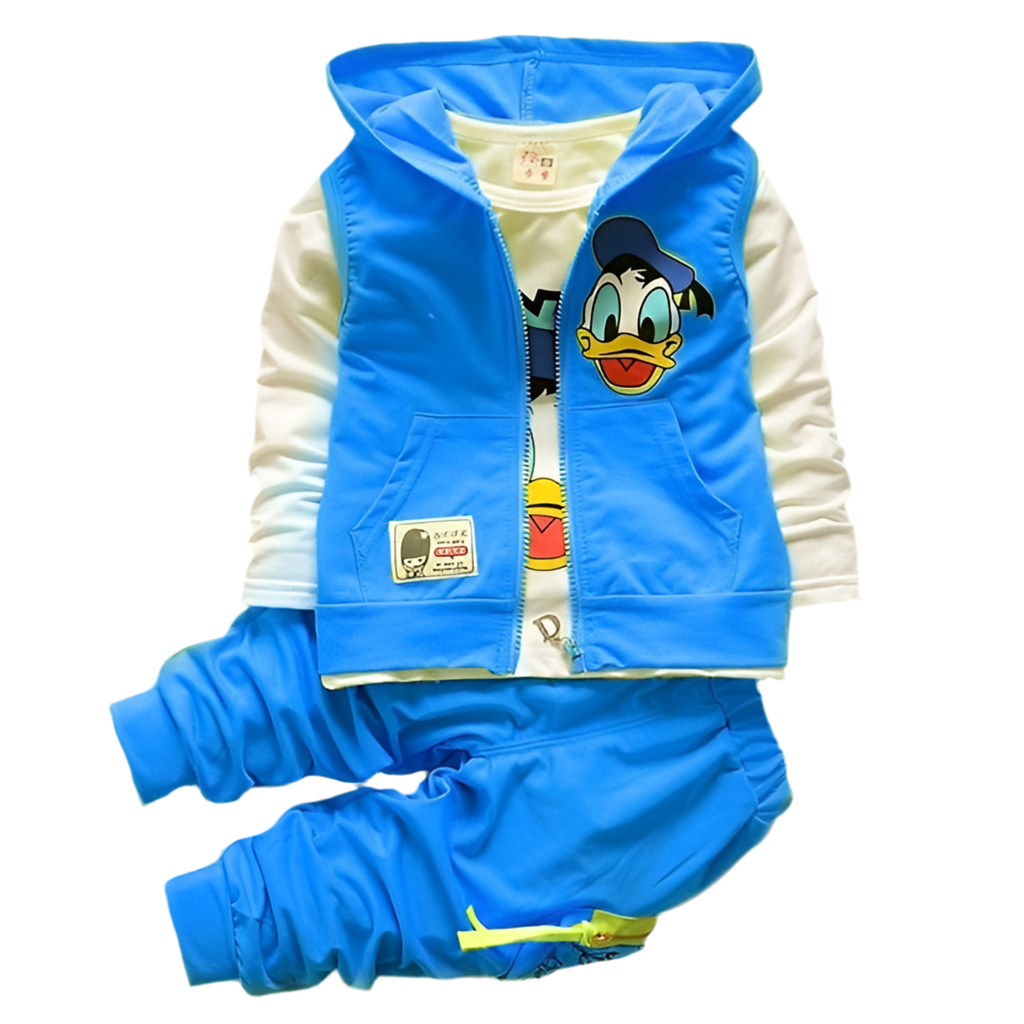 Cool Quack 3-Piece Streetwear Set