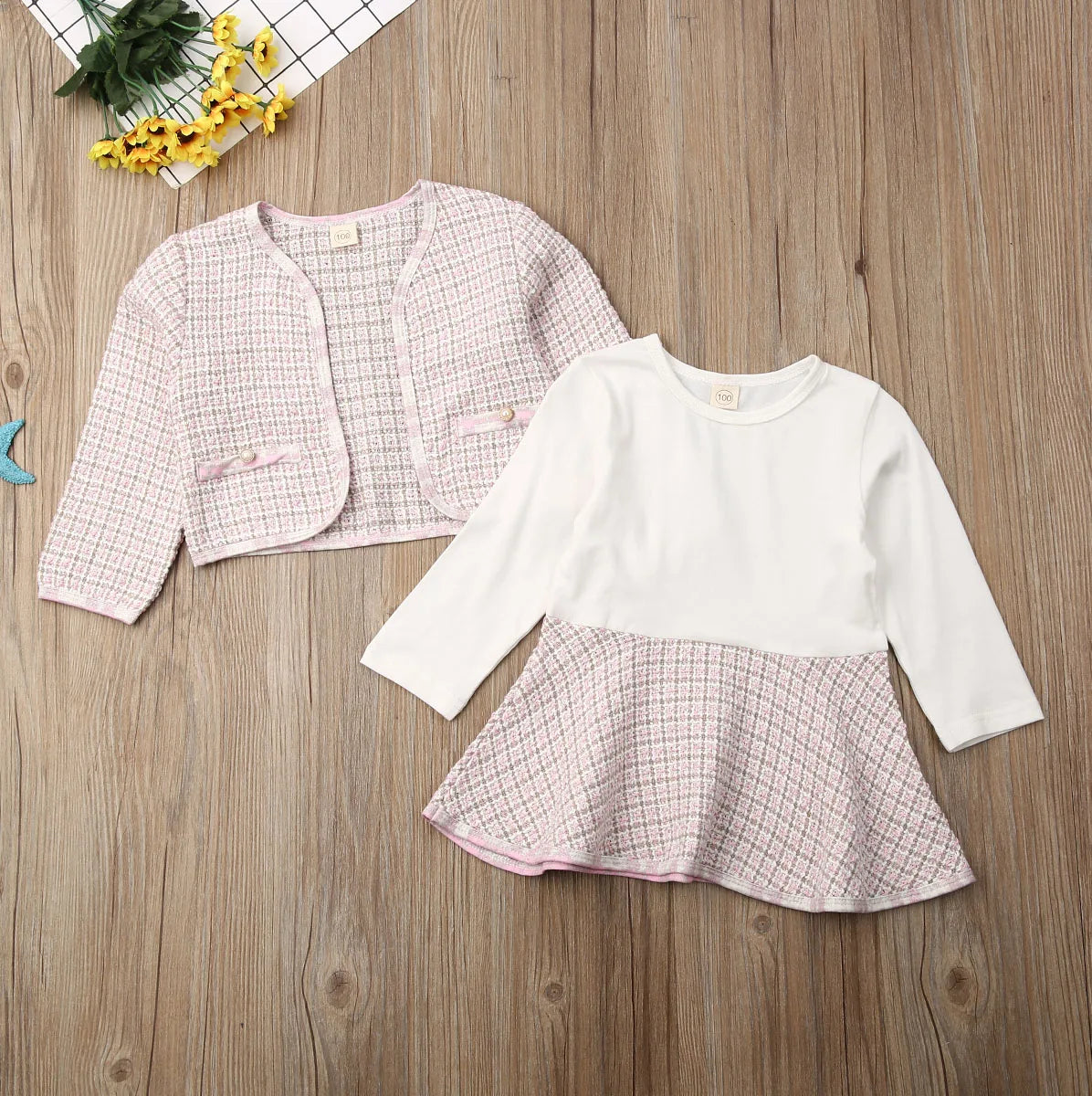 The Infamous Viral Plaid Skirt Suit Set – Mini Chic Edition