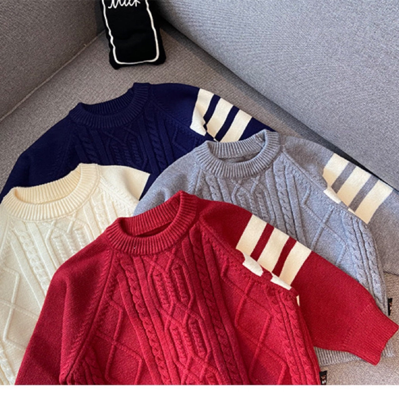 Baby & Toddler Knit Sweater | Mini Major Kids