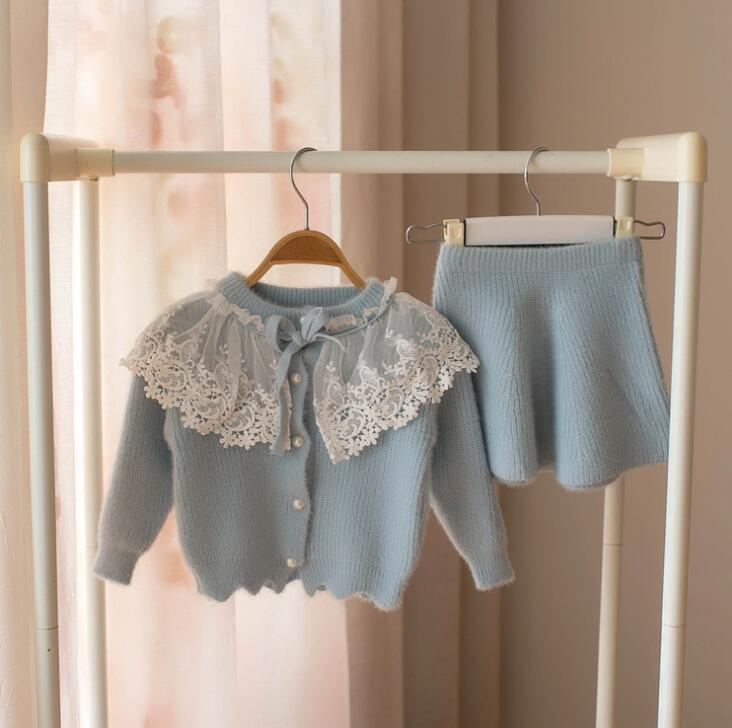 Ice Princess Knit Skirt Set