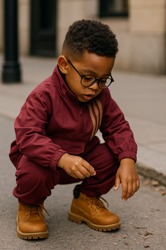 The Mini Hustler Windbreaker Set
