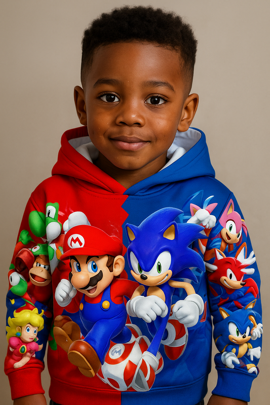 Game On- 3D Hoodie