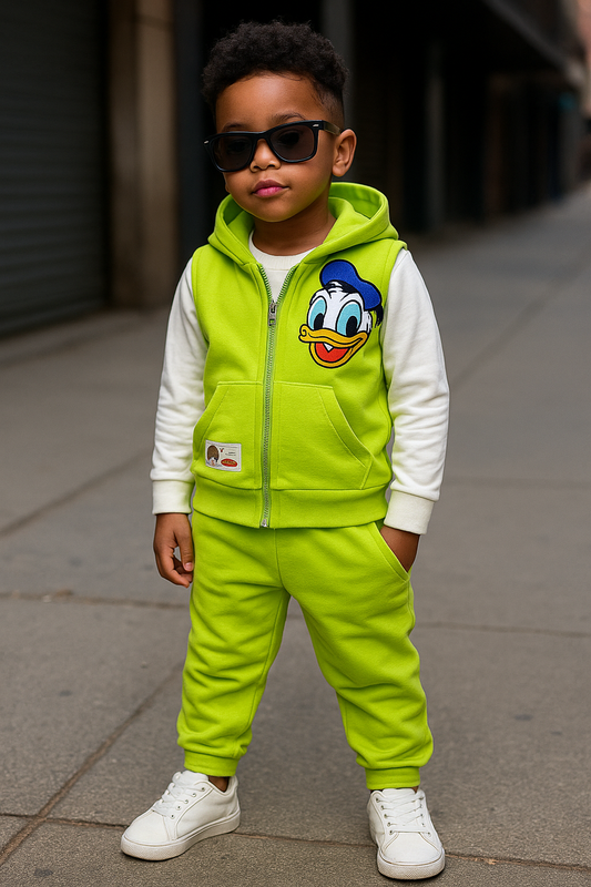Cool Quack 3-Piece Streetwear Set