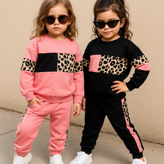 Leopard Luxe Colorblock Set