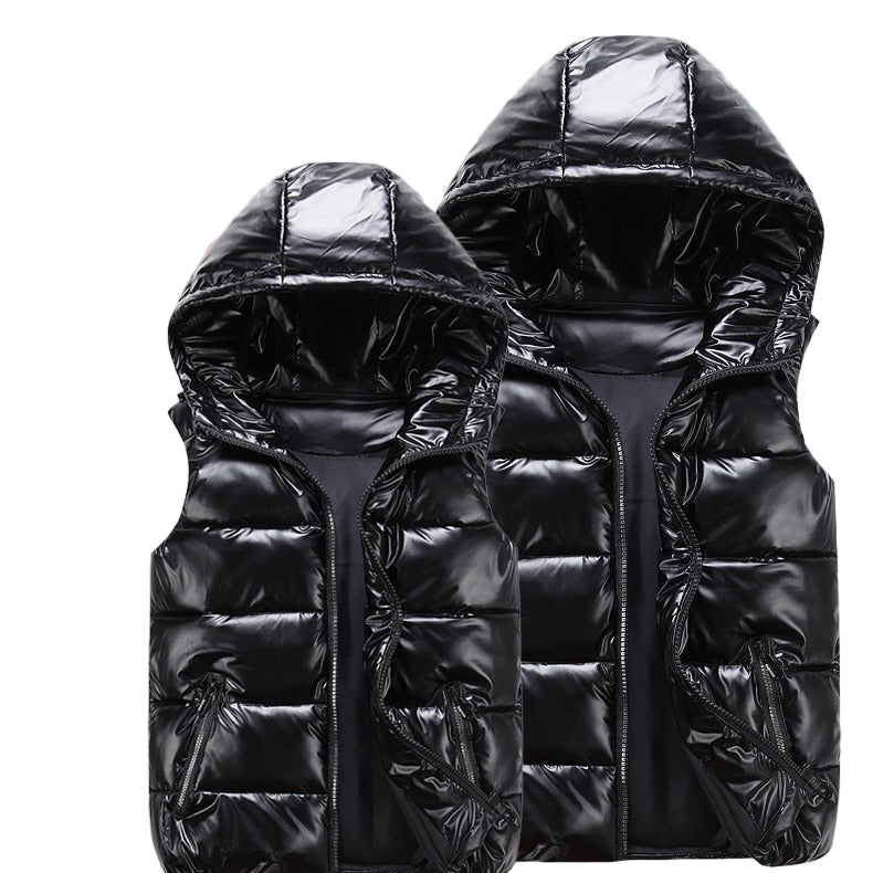 Kids’ Padded Winter Vest with Hood | Mini Major Kids