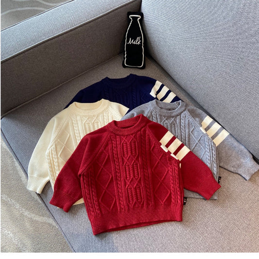 Baby & Toddler Knit Sweater | Mini Major Kids