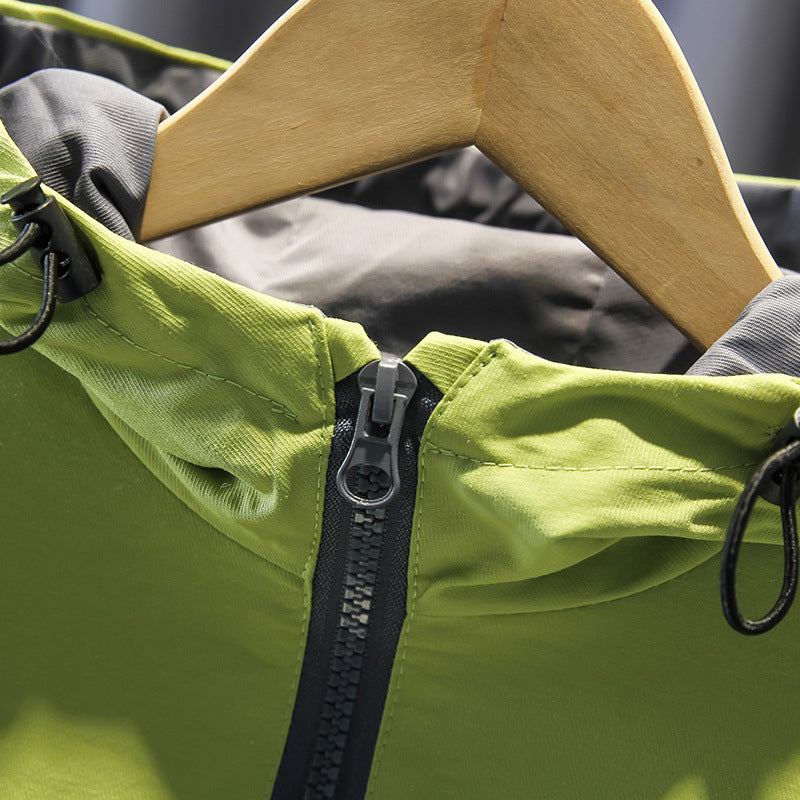 The “City Charge” Windbreaker Set